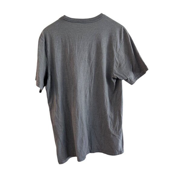 Fox Racing Gray Graphic T-Shirt Mens M Gray Cotton/Polyester - Picture 4 of 4